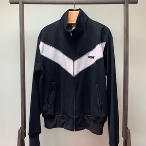 PONY zip up sweater jacket